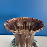 Vase germany bleu et maron