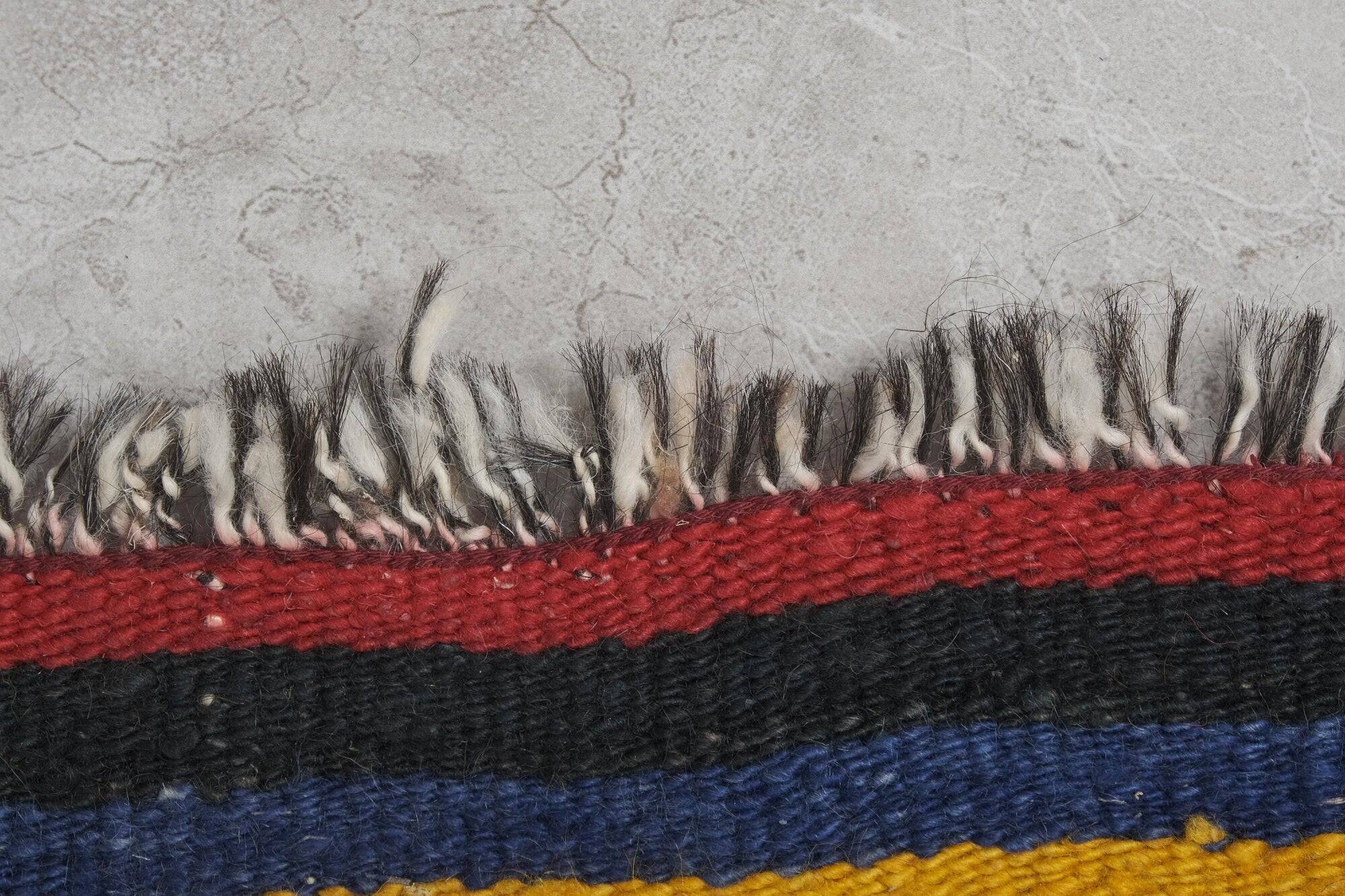 Vintage Turkish hallway rug 63x647 cm