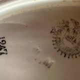 Old oval bowl Willeroy and Boch
