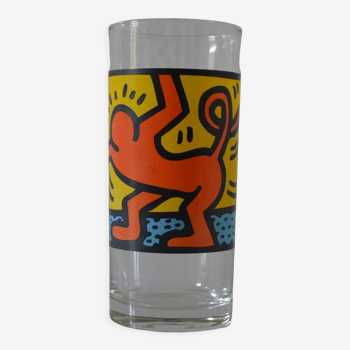 Keith Haring Glass