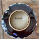 Ashtray fat lava 1960 signed Vallauris