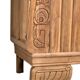 Armoire parisienne art déco chêne massif brut