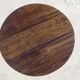 Solid wood pedestal table, Ø60cm