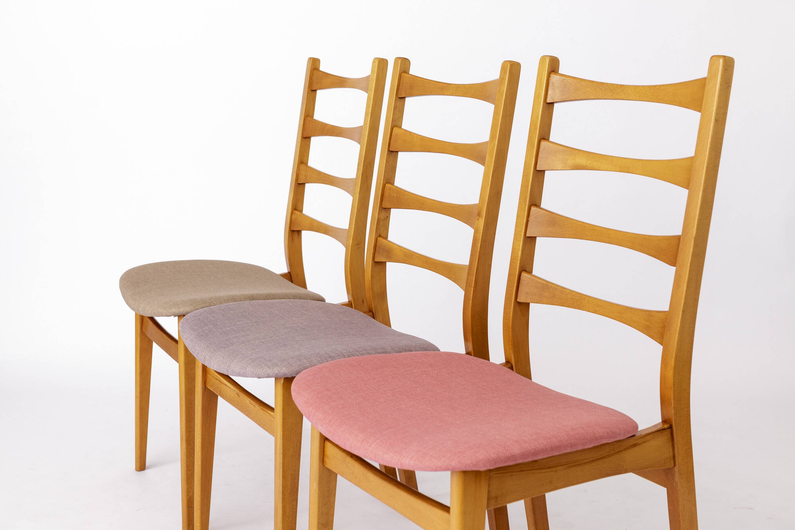 6 Vintage Chairs 1960s-1970s Germany