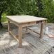Table bois carré / Table à manger / table de boulanger