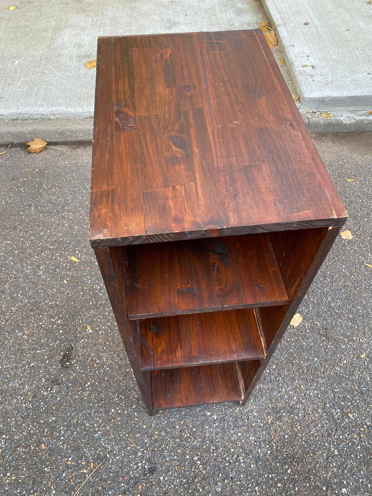 Vintage solid wood shelf