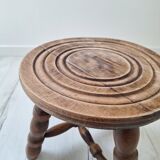 Vintage tripod stool