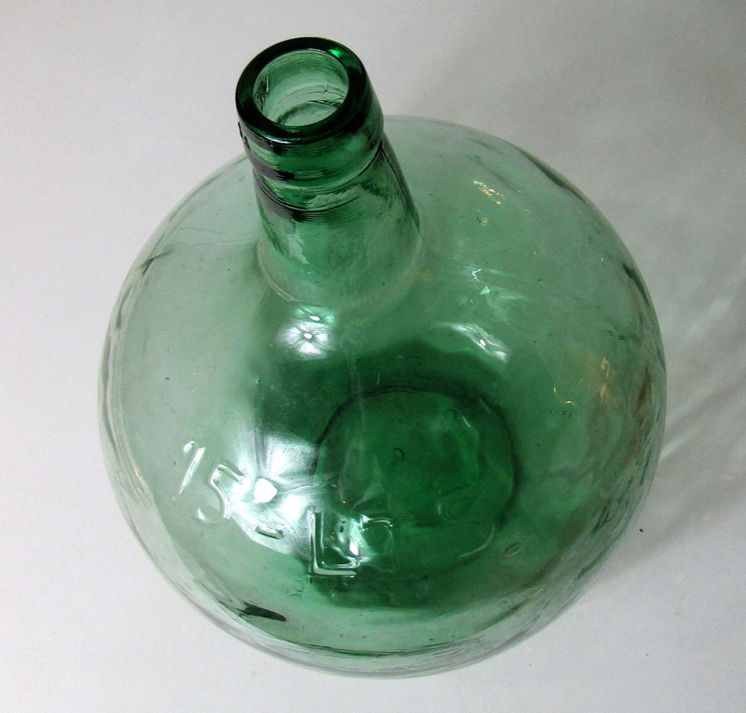 Lady jeanne old blown glass 8 l