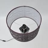 70s Hollywood Regency large table lamp with an openwork lampshade, Belgium