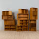 H.W. Klein modular bookshelf system for Bramin,  Denmark 1970s