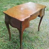 Console in Louis XV style marquetry.