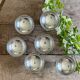 Lot de 6 coupes vintage en inox