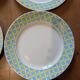 8 assiettes plates Digoin Sarreguemines