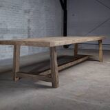 Founder Solid Oak Farmhouse Table - 200cm long