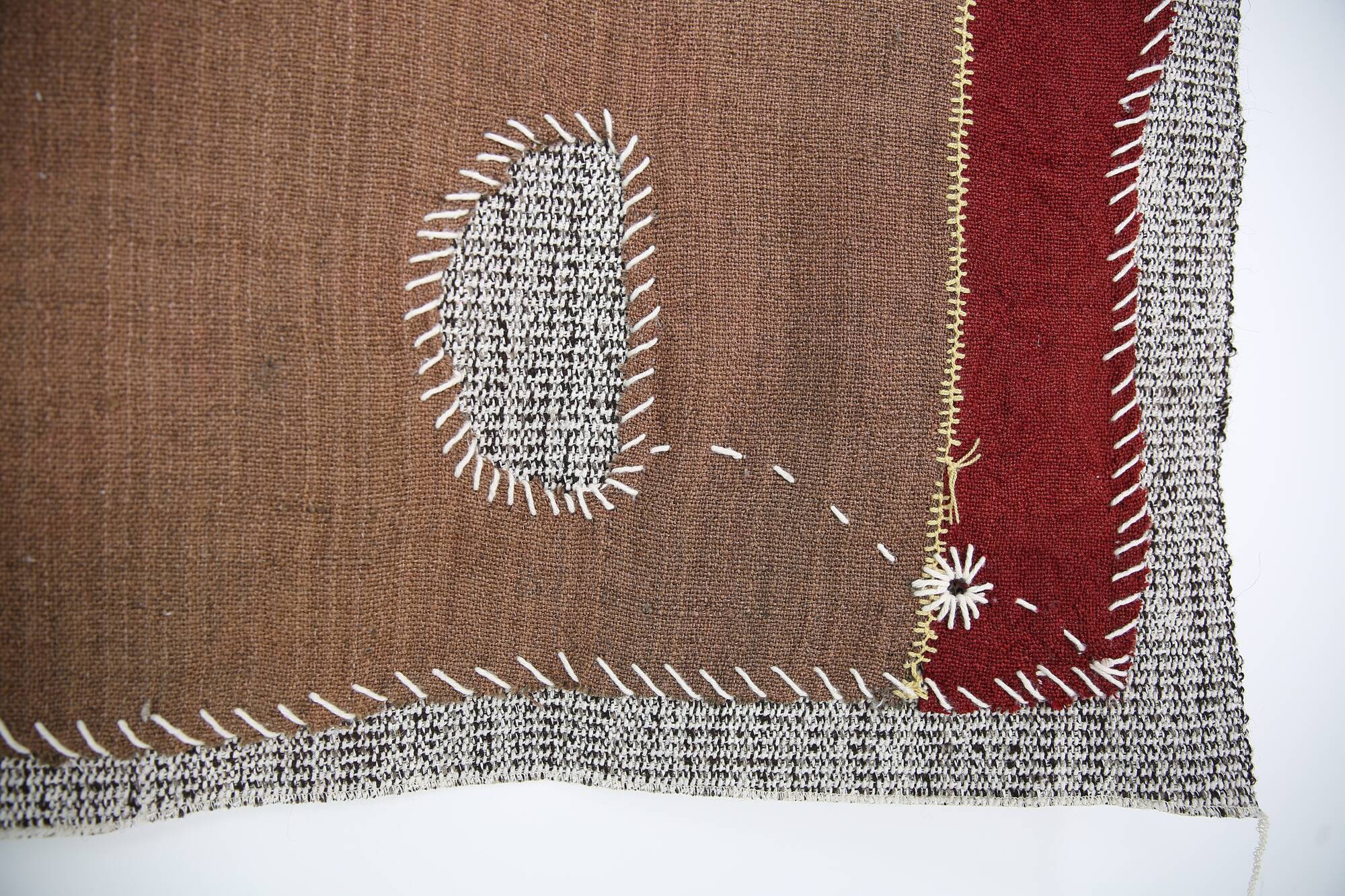 Dusty Pink Moroccan Wall Hanging, Handmade Wool Wall Hanging, 106x106