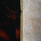 Hi Fi glass and plexiglass cabinet 1970