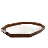 Great modern mirror tray, Brazil 1960s