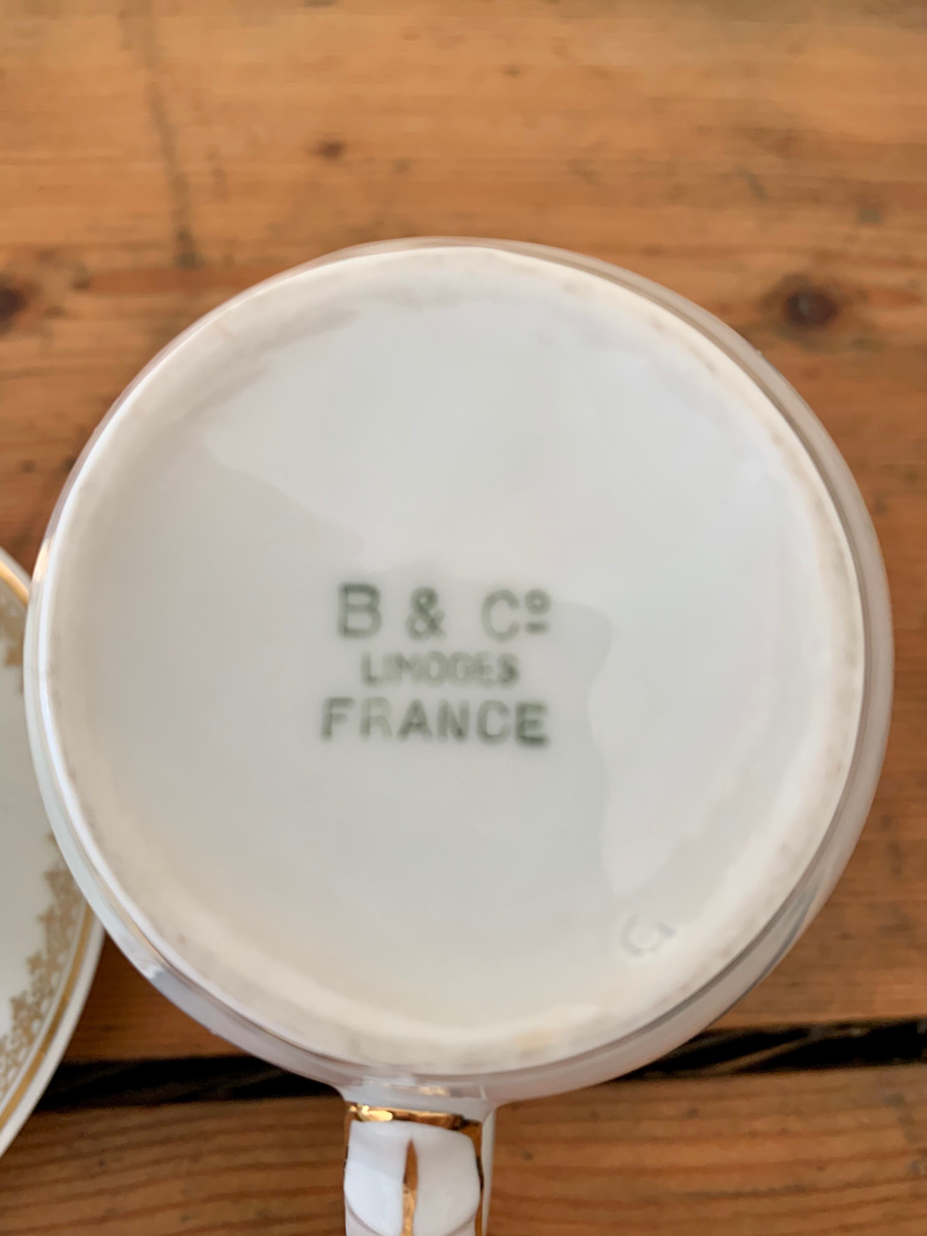 Service à café Limoges Bernardaud & Co
