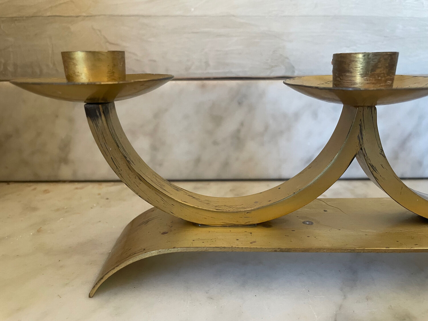 Pair of Art Deco candlesticks