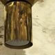 Brass chandelier