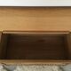 Chest bench wood and rattan - vintage 1960