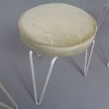 Mid-Century Hairpin Stools, 1960s, Set of 4
