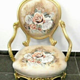 Flored armchair