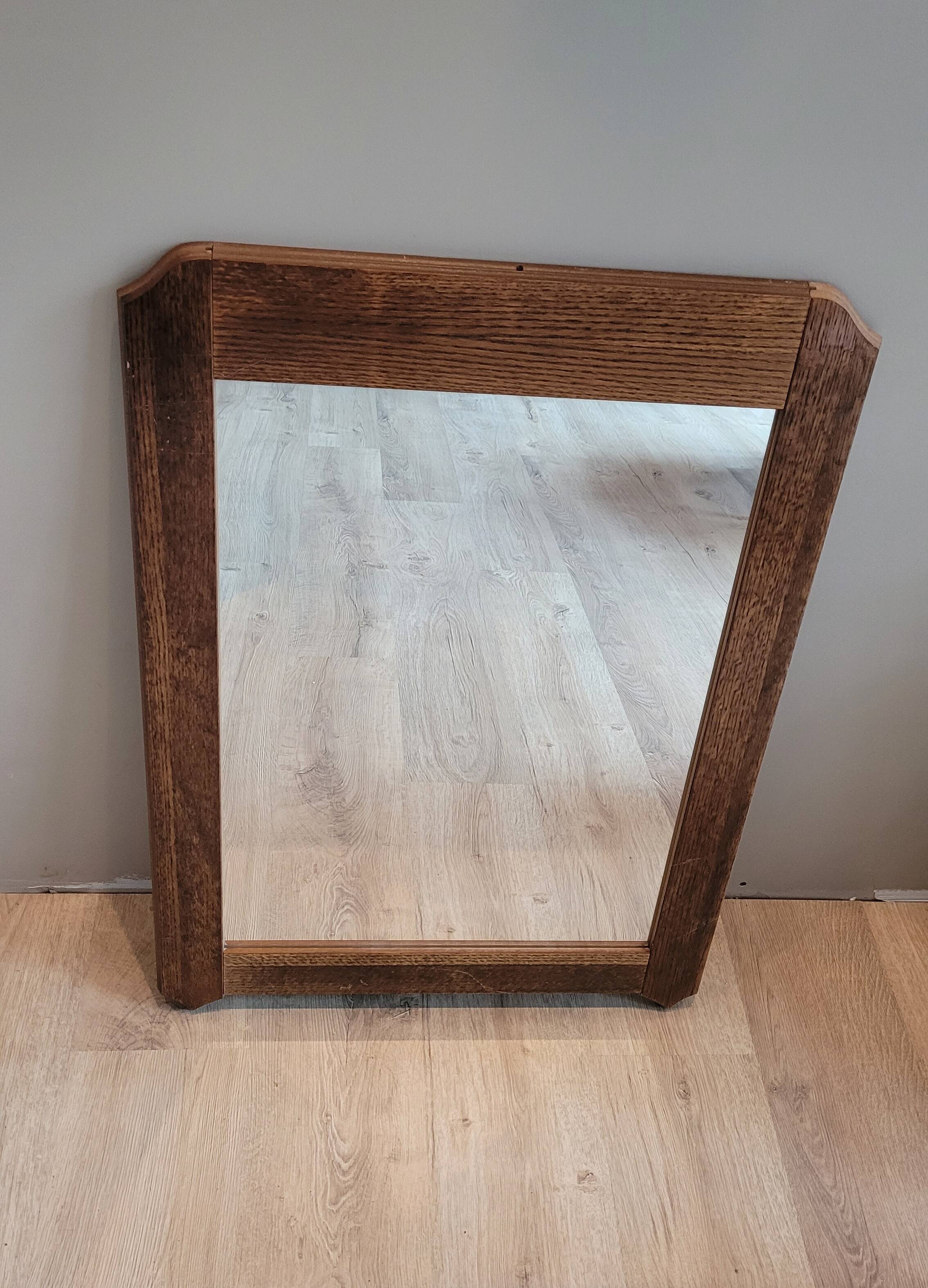Miroir 62x88 bois sur pied