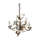 Flower wreath chandelier, 60s
