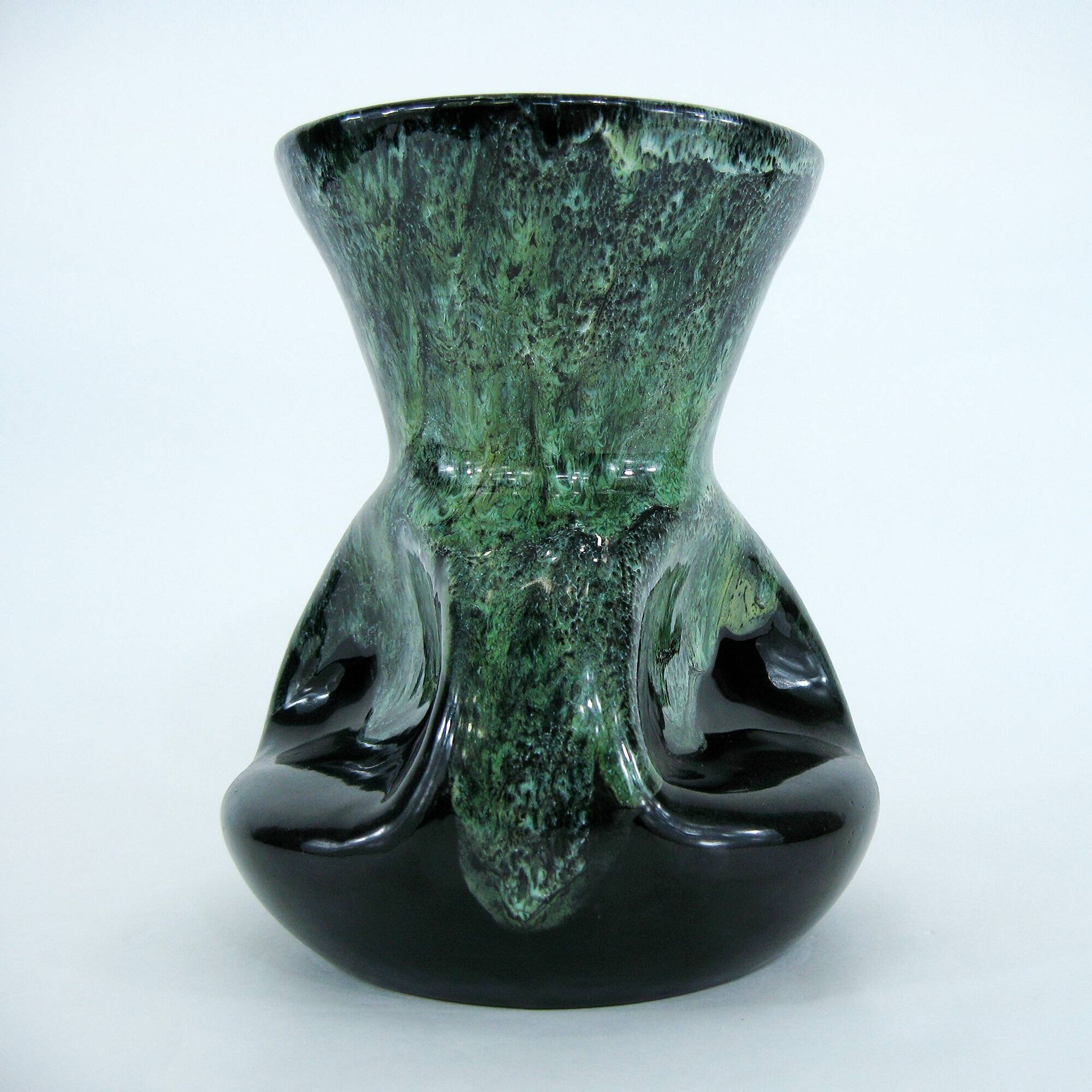 Vase en céramique Gaubier Saint-Amand-en-Puisaye - vintage années 50