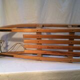 Davos vintage sled in solid beech - 60s/70s