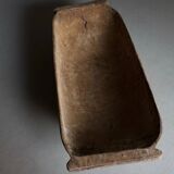 Large Wabi Sabi Carved Wood Bowl