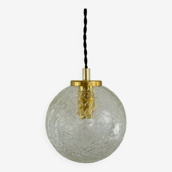 Glass pendant light