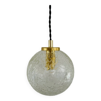 Glass pendant light