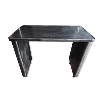 Bureau en métal brossé