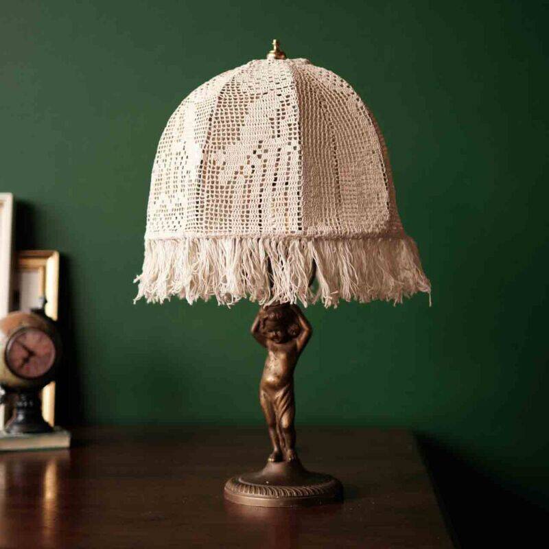 Lampe de table avec motif enfant