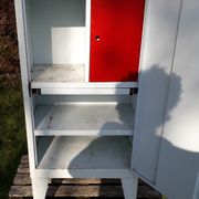 Industrial metal storage cabinet