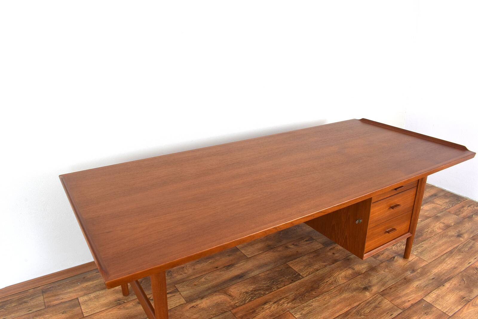 Mid-Century Teak Desk by Arne Vodder for Sibast, 1960s