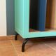 Turquoise boarding school wardrobe