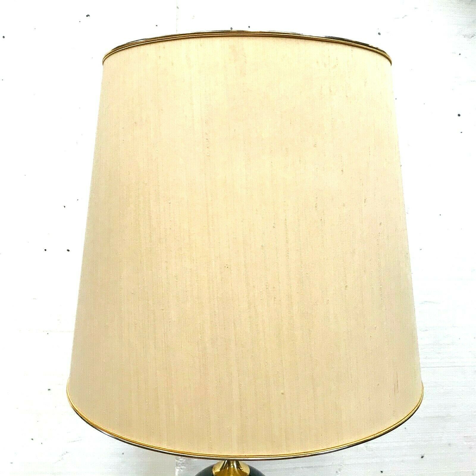 Vintage 1970s brass base 20th century lamppost