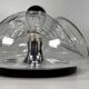 1960s 1970s Wall or Ceiling Lamp "Wave" by Koch & Lowy for Peill & Putzler