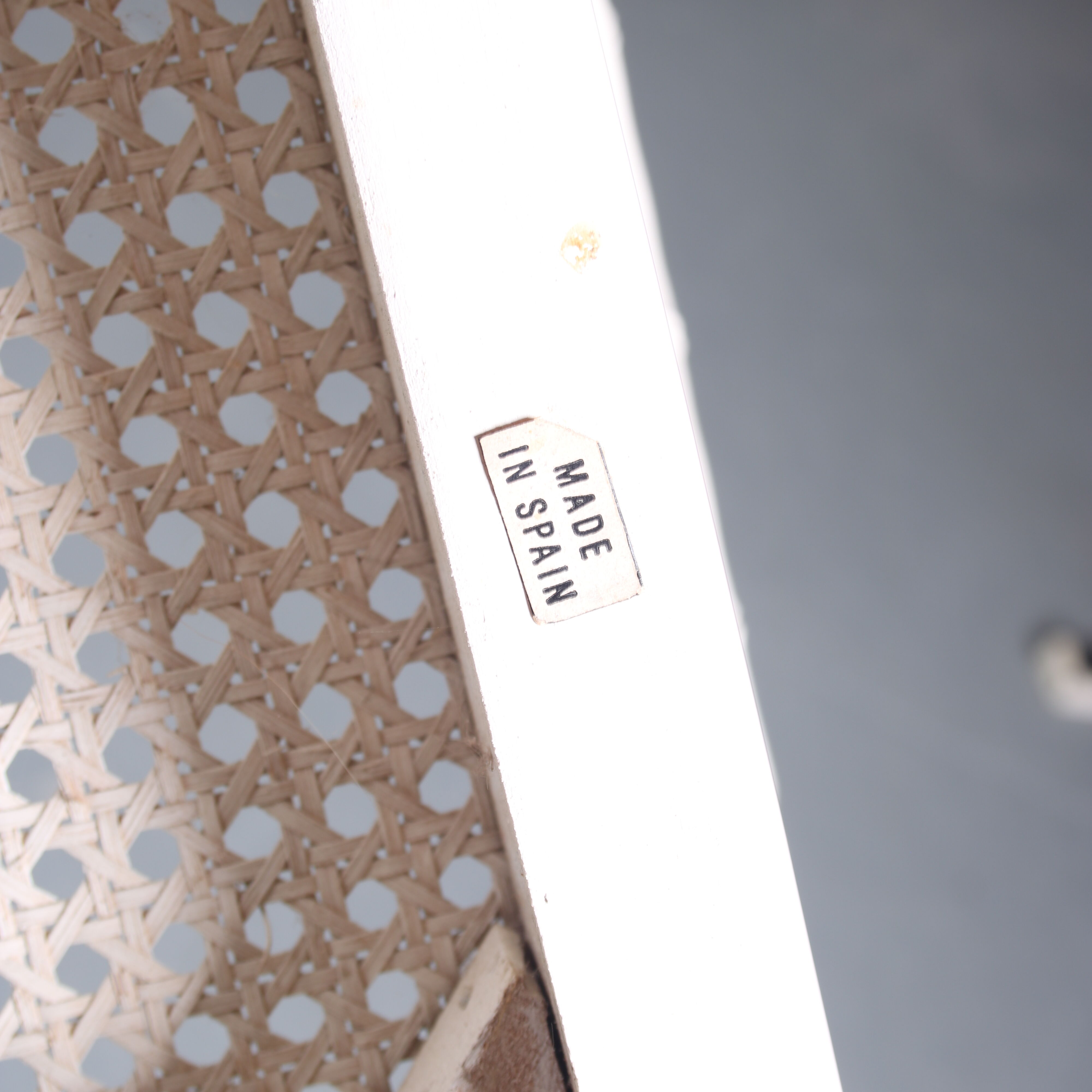 1970s Faux bamboo dining chairs from Spain