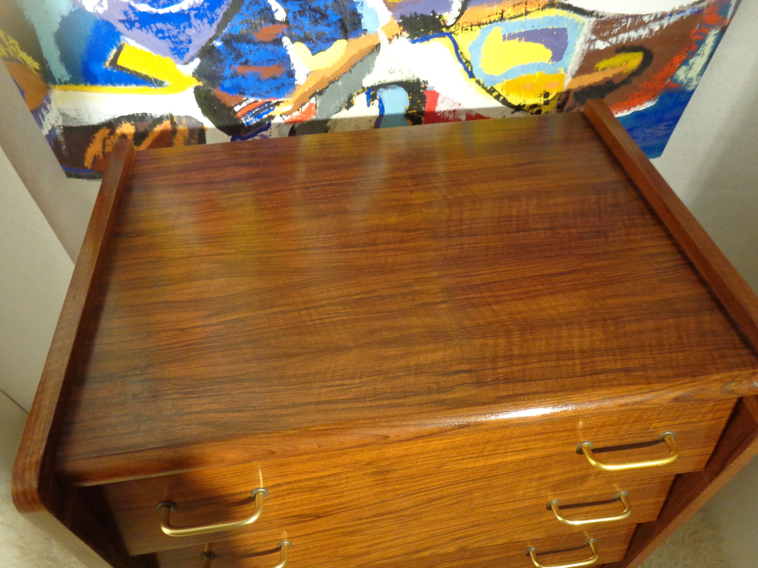 Vintage rag chest of drawers from the 60s