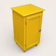 Art Deco yellow ochre Parisian buffet