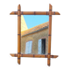 Miroir bambou 51*61 cm
