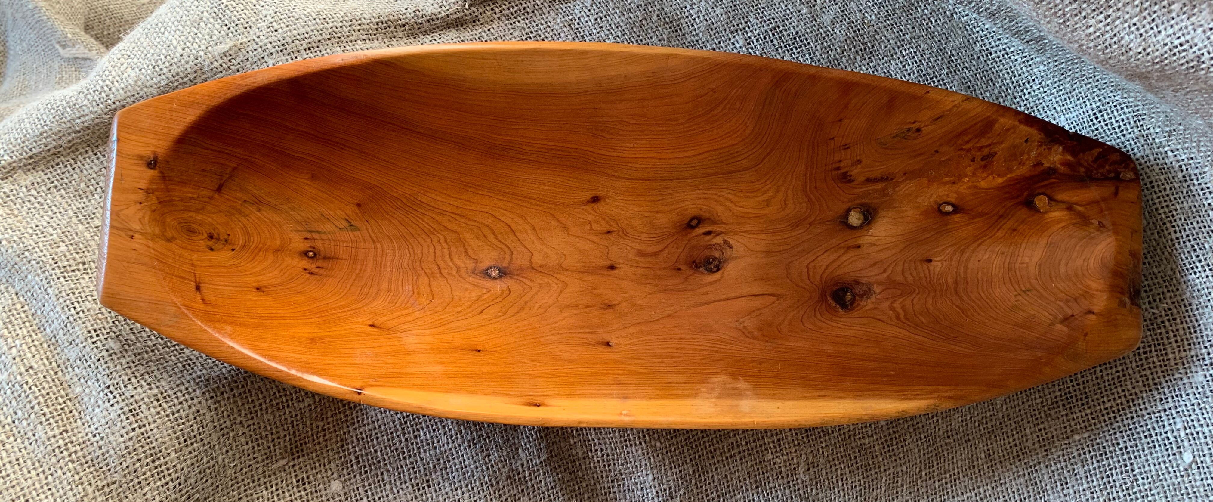 Wooden dish