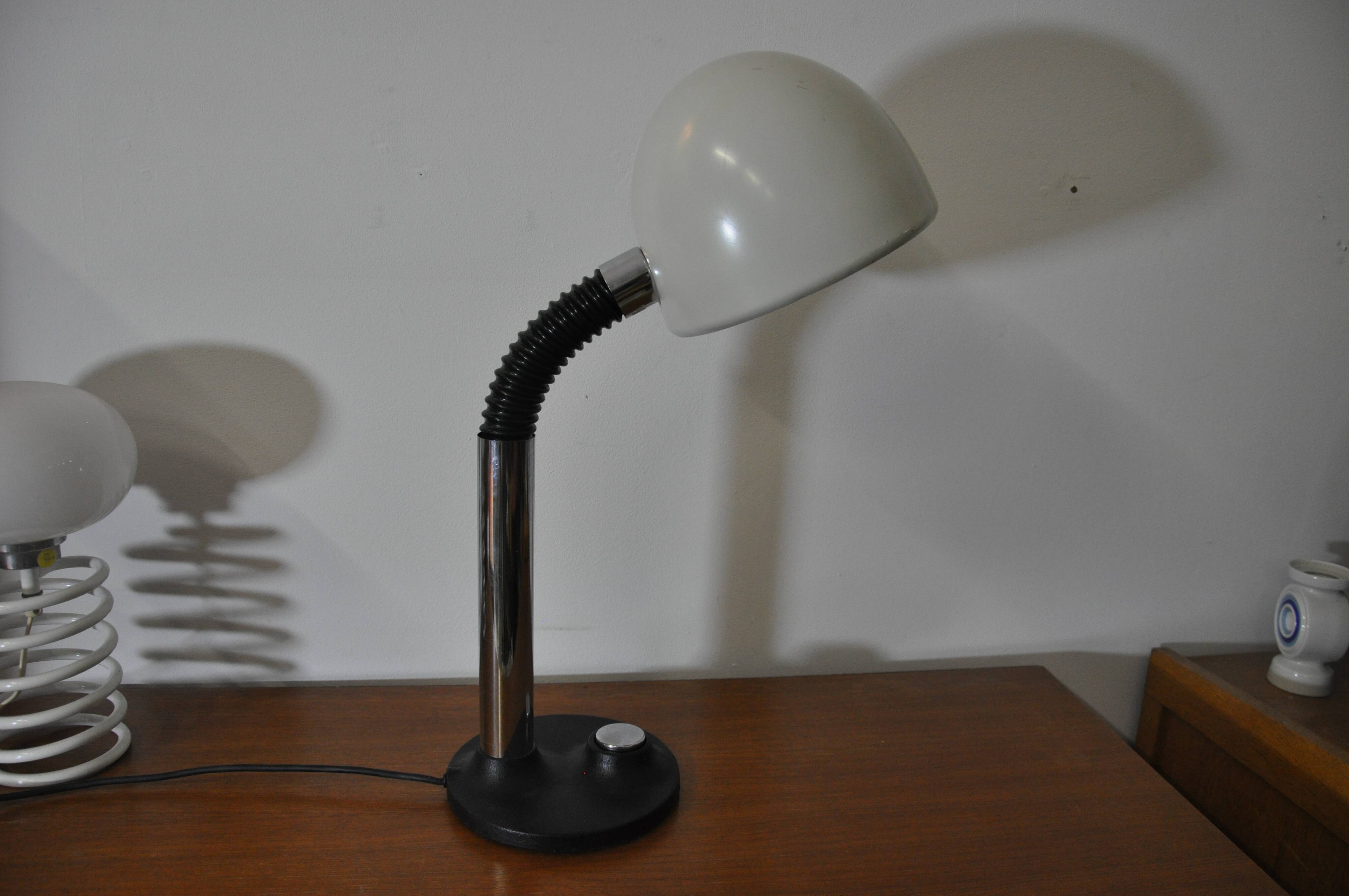 Egon Hillebrand of the 1970s design articulated lamp