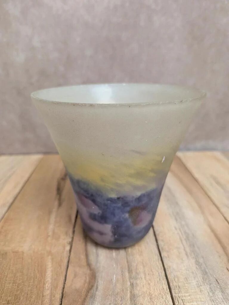 Antique lampshade in glass paste