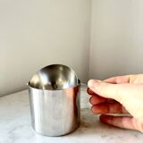 Cendrier inclinable vintage Stelton Cylinda Line par Arne Jacobsen, Danemark