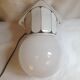 Wall lamp GHG Gesch glass globe and ceramic art deco style
